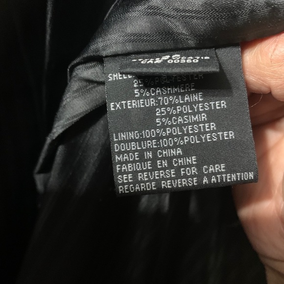 Bellissimo Italian Made Wool Blend Trench - Picture 10 of 13